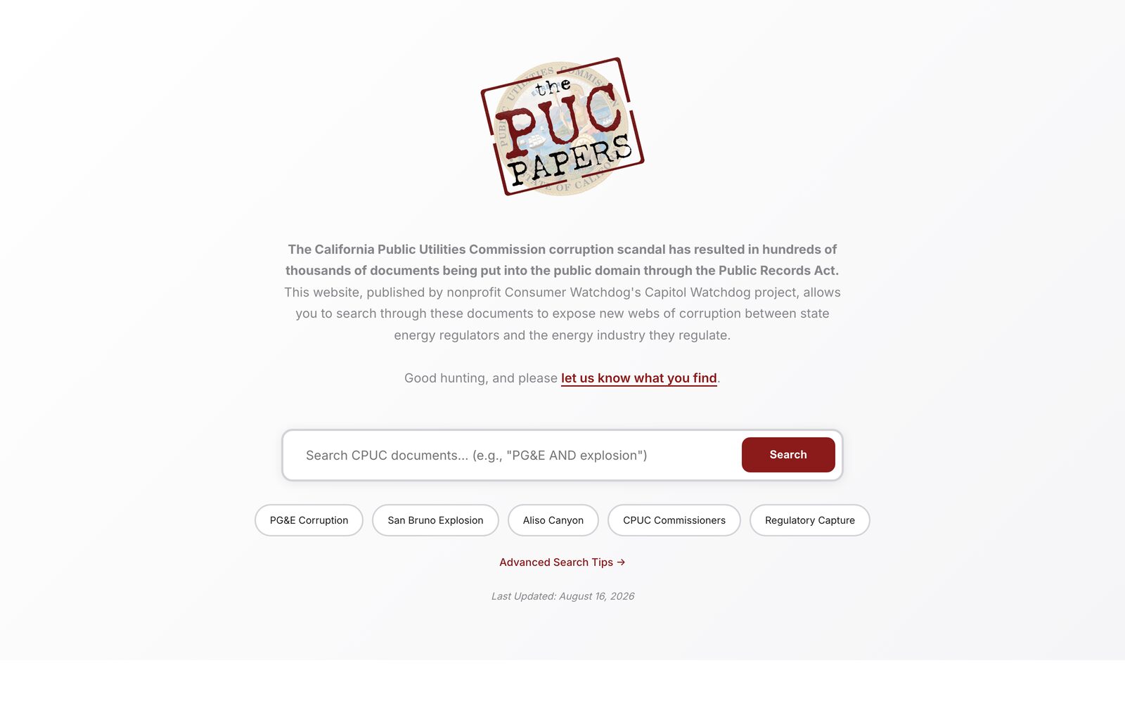 The PUC Papers