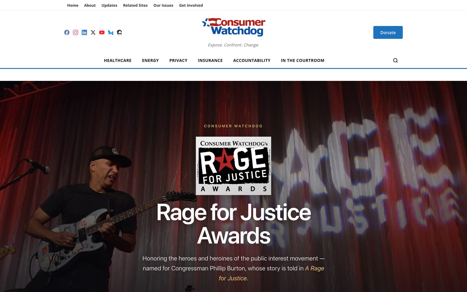 Rage for Justice Awards