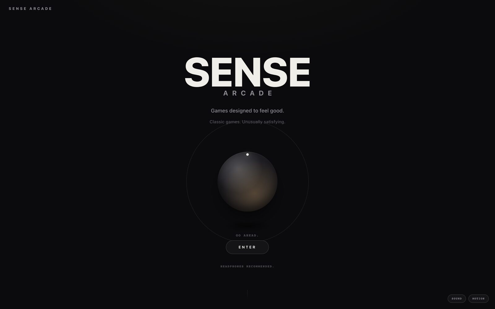 Sense Arcade